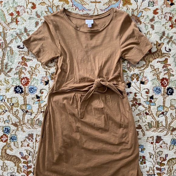 Boob Design Dresses & Skirts - Boob Design Small Nursing Dress, Organic Cotton, Bronze/Brown